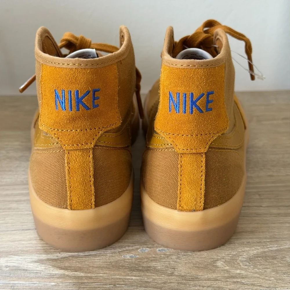 Nike Shoes Mens Size 6.5 SB Blazer Court Mid Premium Desert Ochre Gum Skateboard